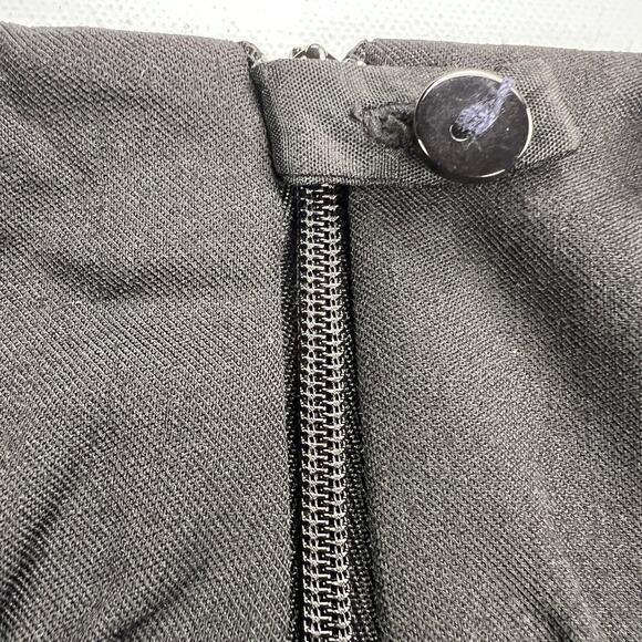 Per Se by Carlisle Wool Blend Zip Front Purple Black Tweed Skirt Size 16 - Picture 7 of 12